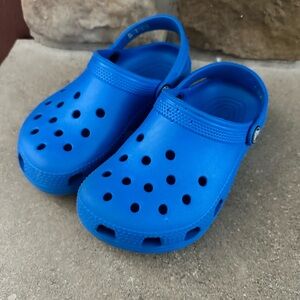 Blue CROCS